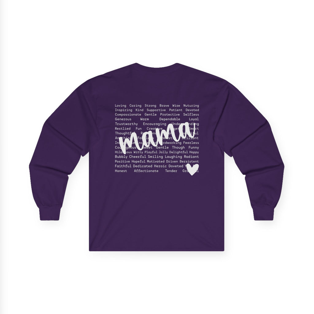 Mama Cotton Long Sleeve Tee