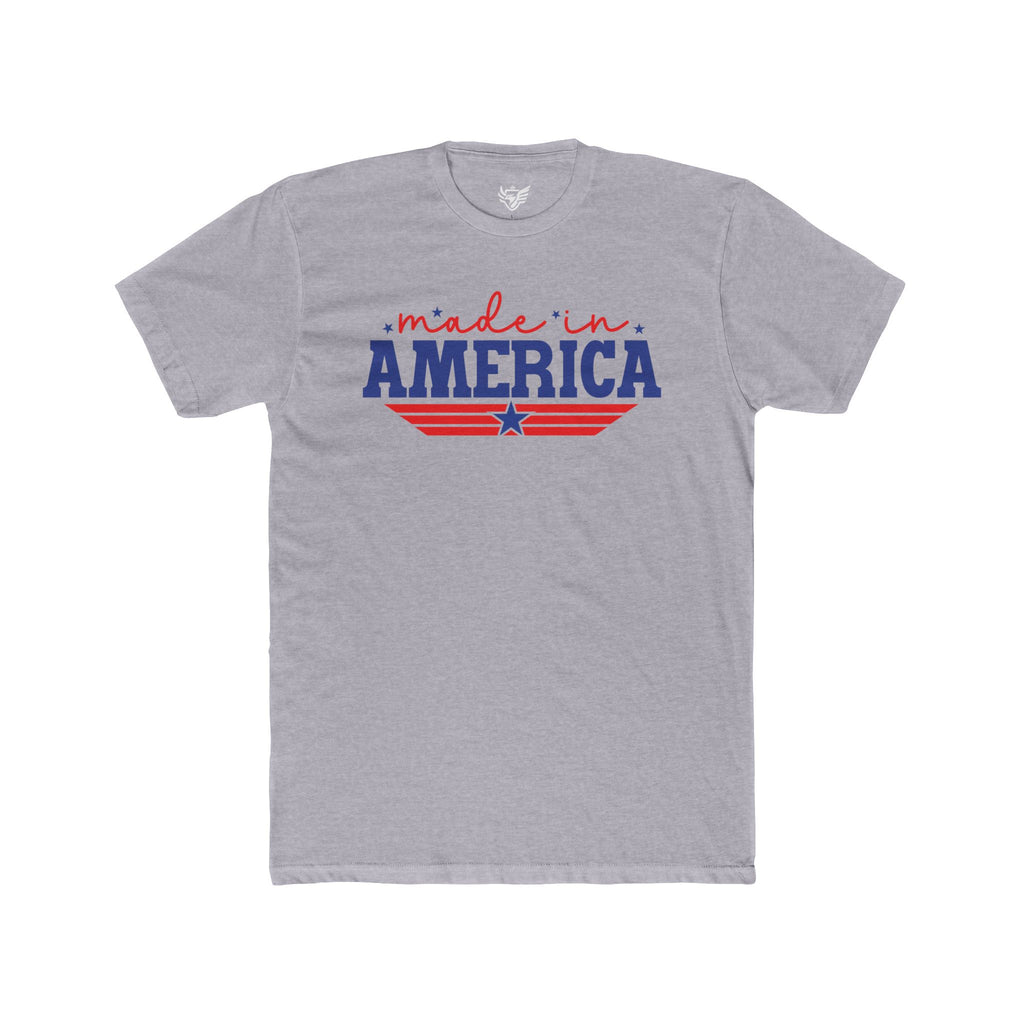 Made In America Cotton Crew Tee