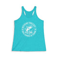 Weekend Forecast Tri-Blend Racerback Tank