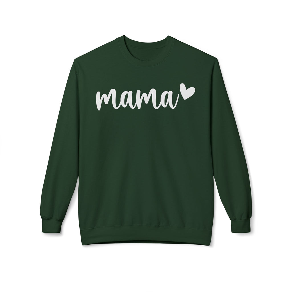 Mama Midweight Softstyle Fleece Crewneck Sweatshirt