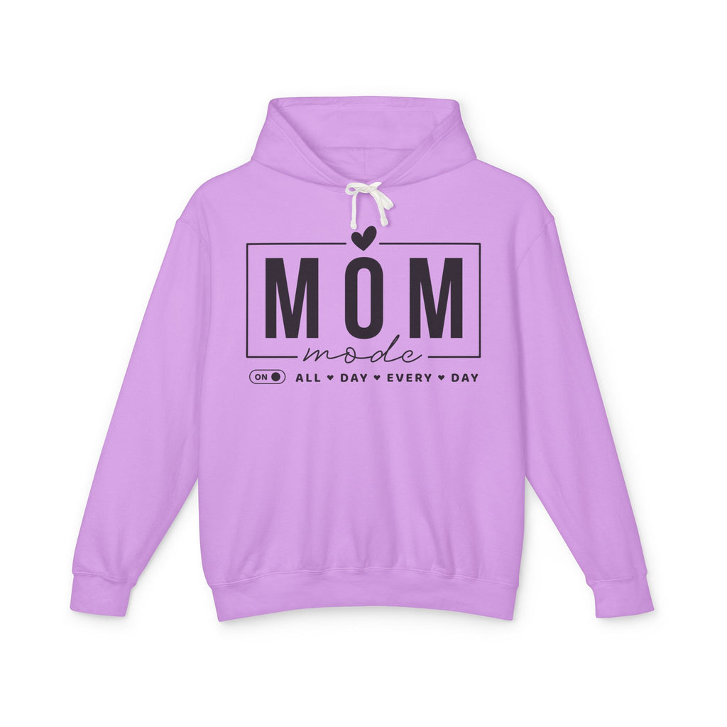 Mom Mode Lightweight Hooded Sweatshirt