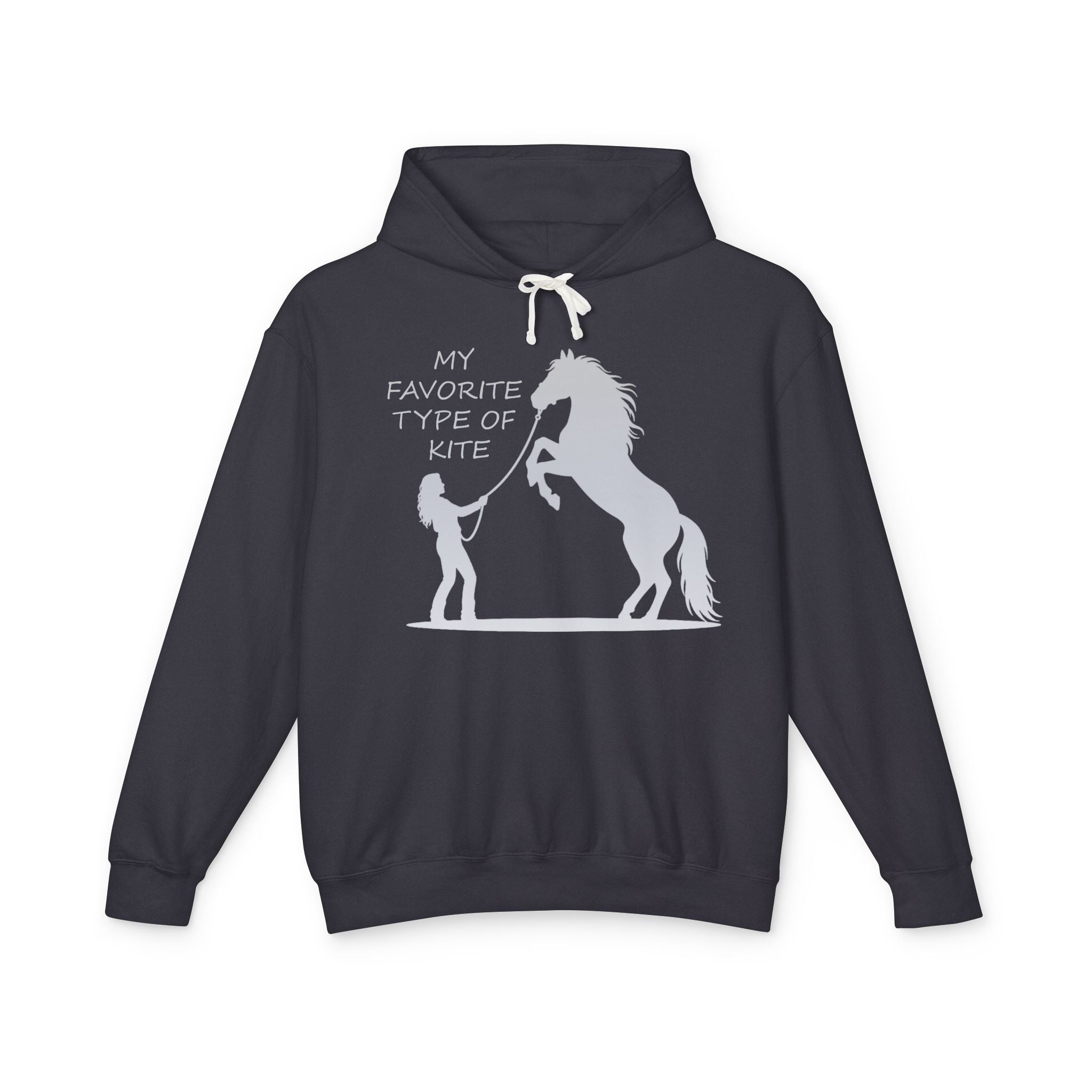 My Favorite Type of Kite Lightweight Hooded Sweatshirt