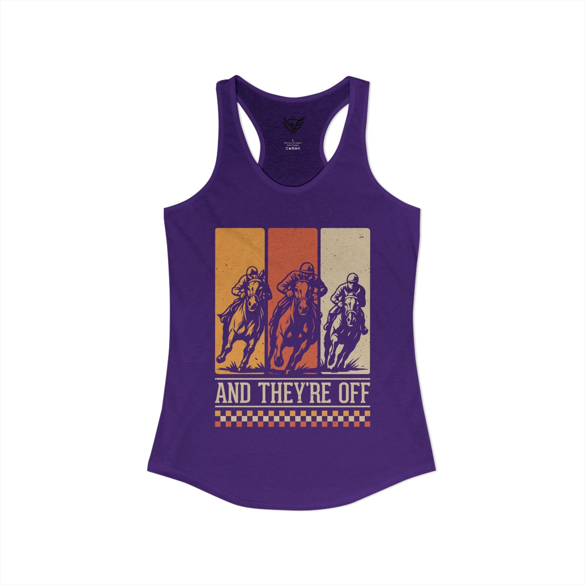 Racing Ideal Racerback Tank