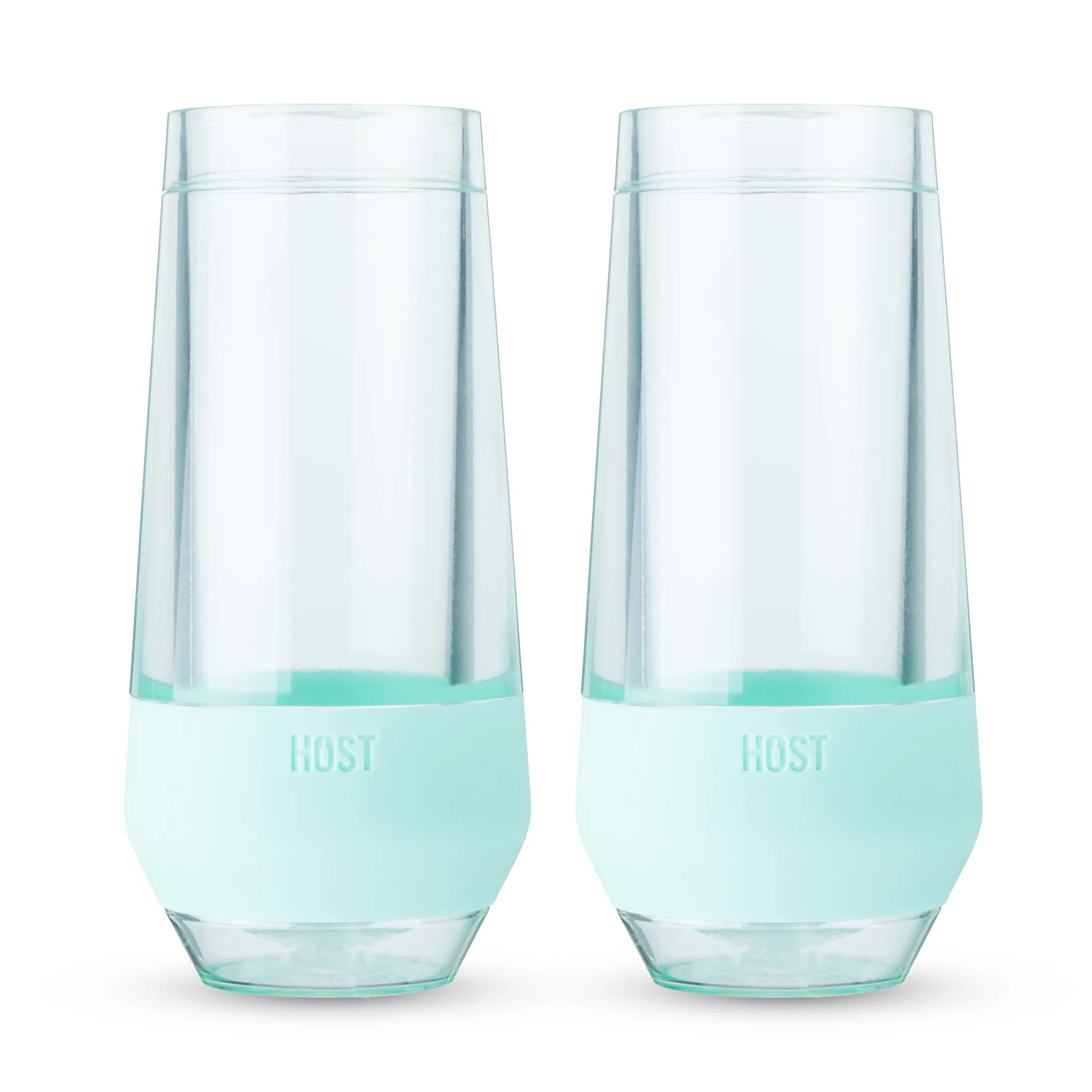 Champagne FREEZE in Seafoam Tint (set of 2)