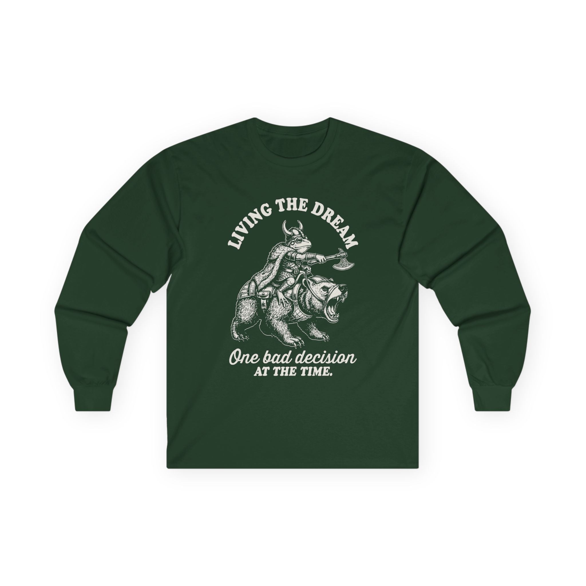 Living The Dream Cotton Long Sleeve Tee