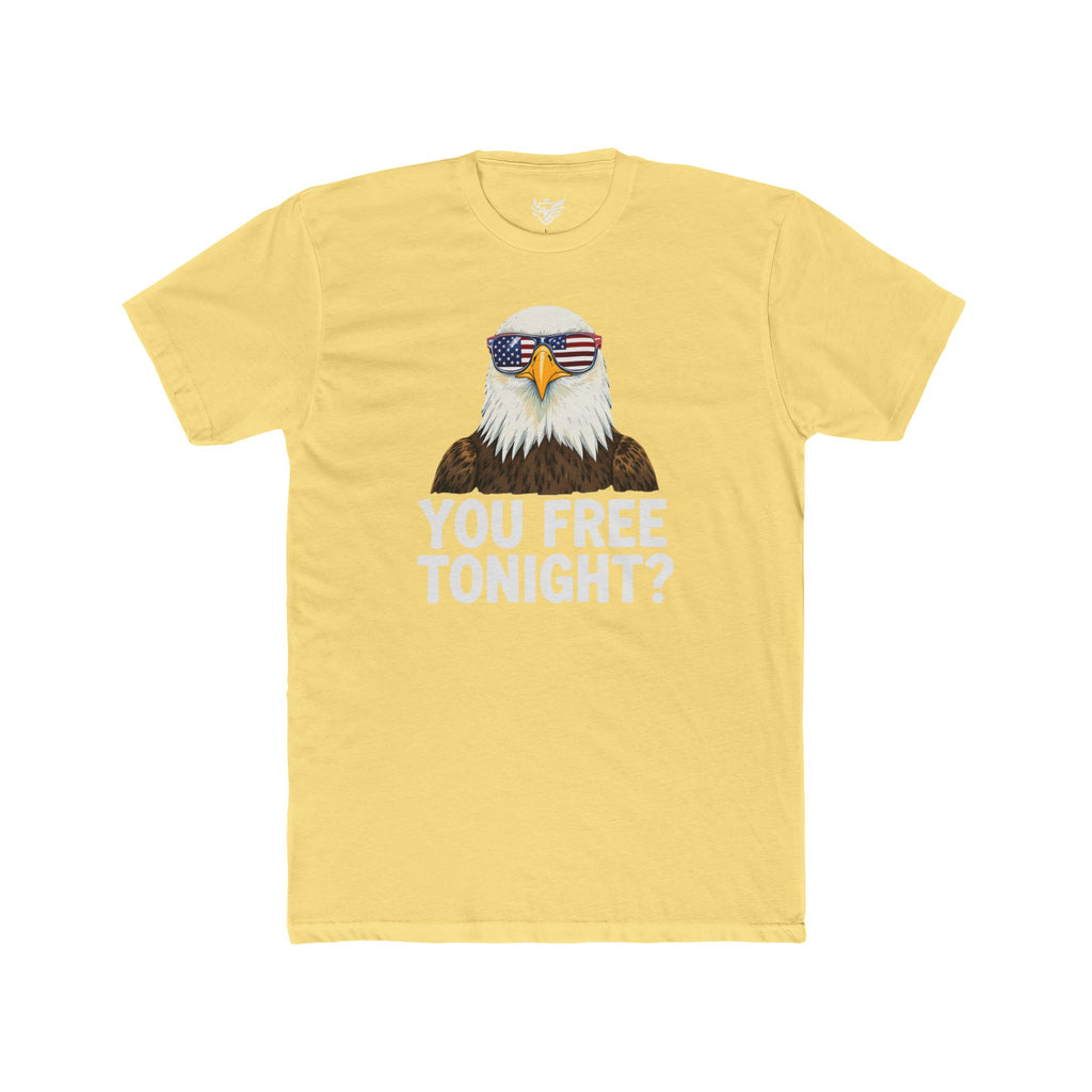 You Free Tonight? Cotton Crew Tee