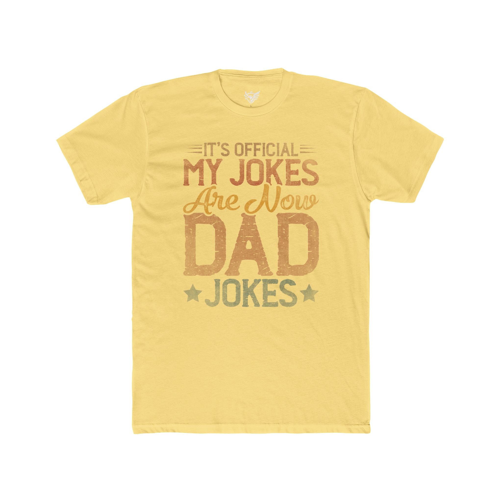 Dad Jokes Cotton Crew Tee