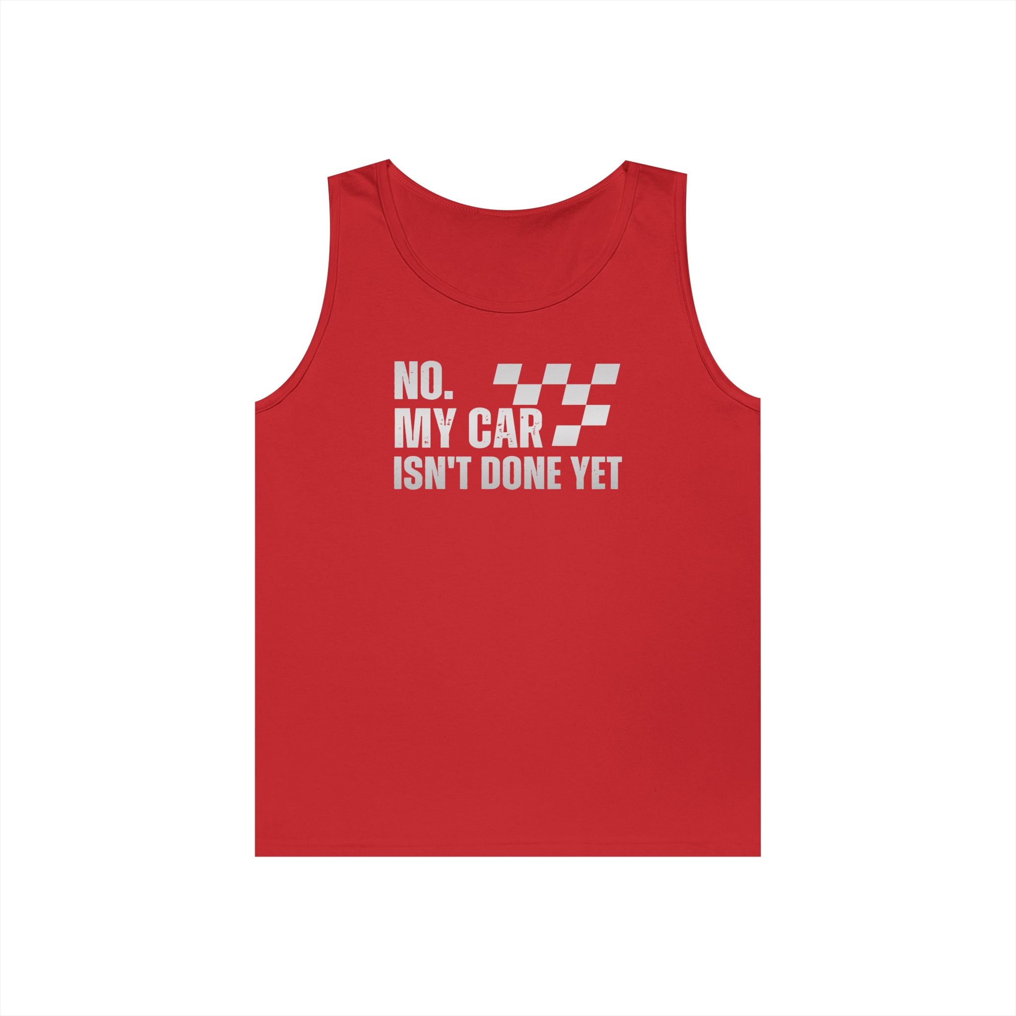 Unfinished Heavy Cotton Tank Top