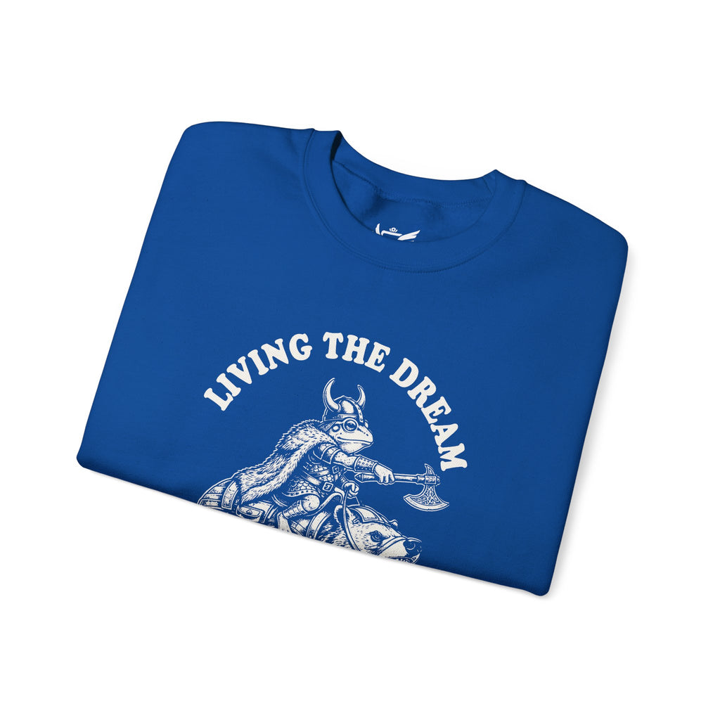 Living The Dream Heavy Blend™ Crewneck Sweatshirt