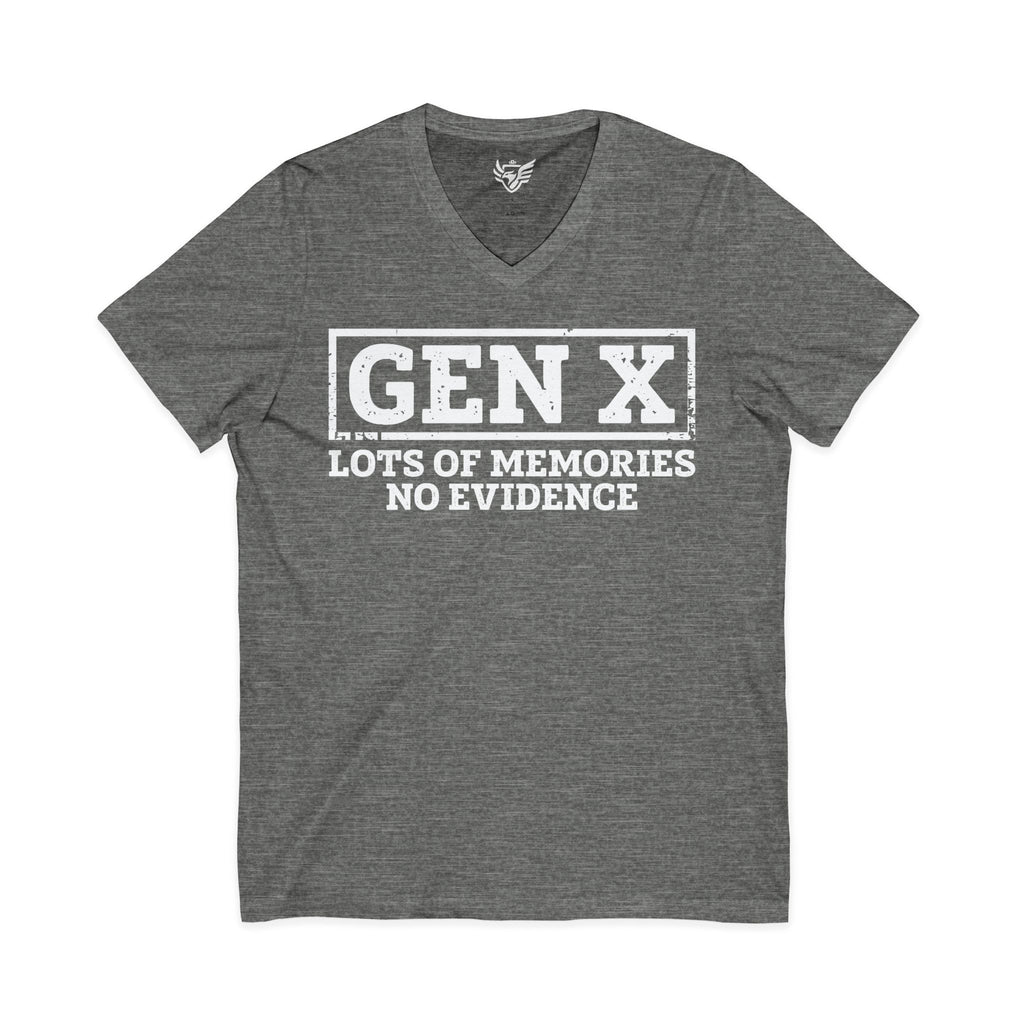 Gen X Jersey Short Sleeve V-Neck Tee