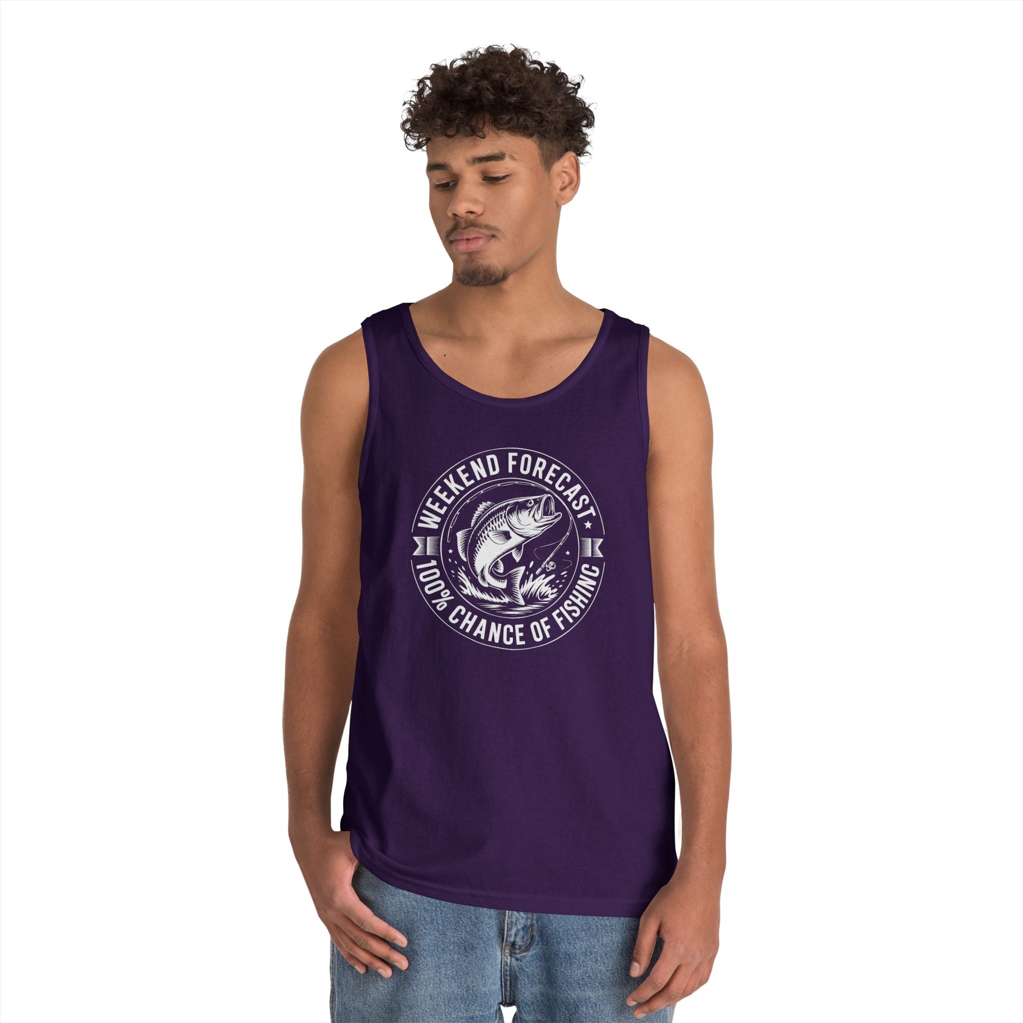 Weekend Forecast Heavy Cotton Tank Top