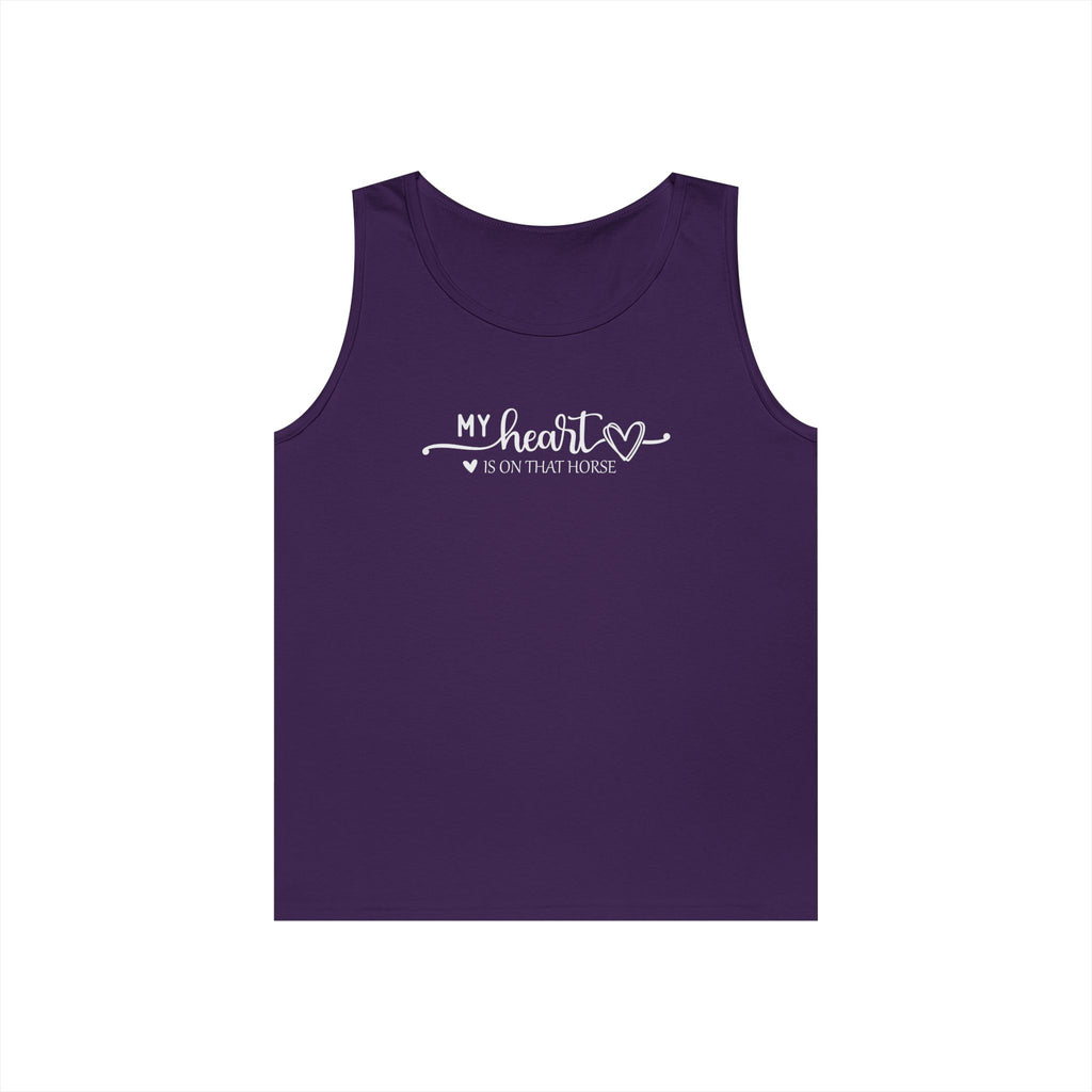 Heart on Horse Heavy Cotton Tank Top