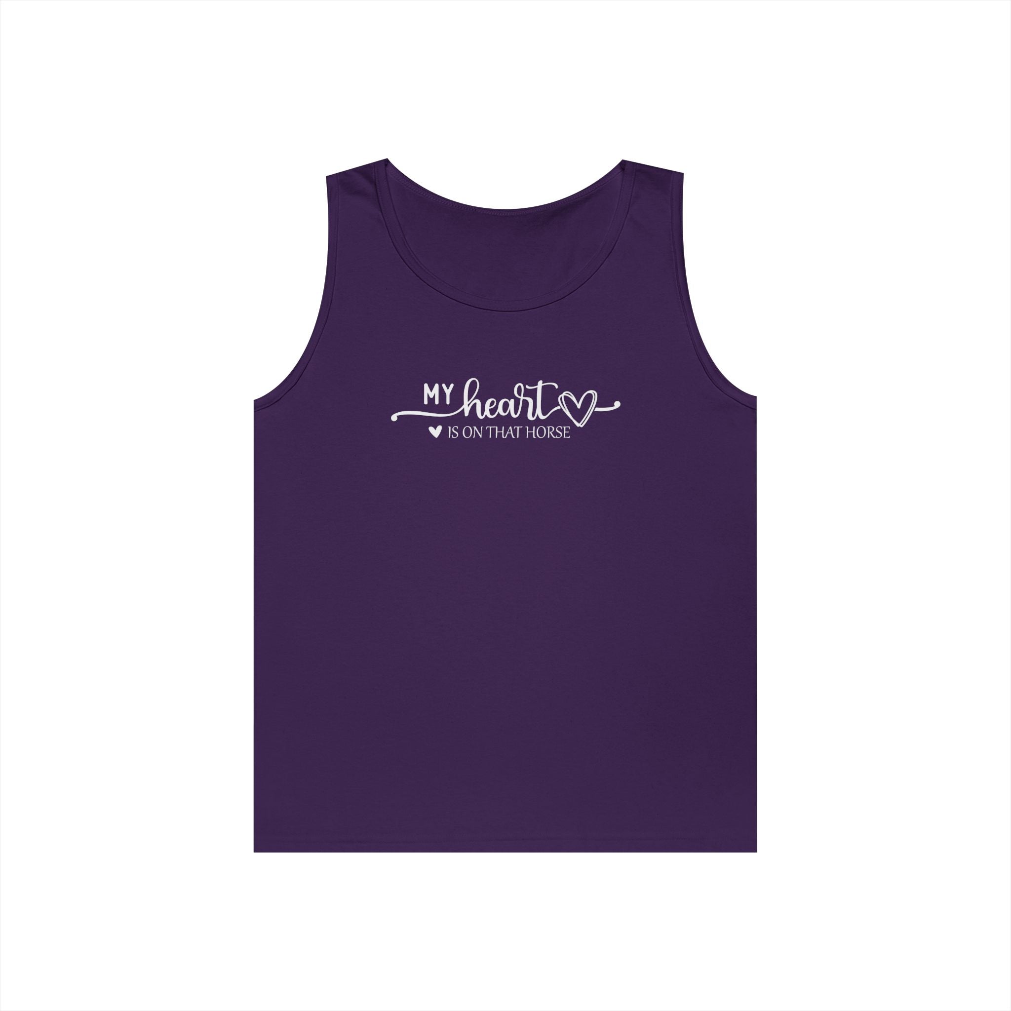 Heart on Horse Heavy Cotton Tank Top
