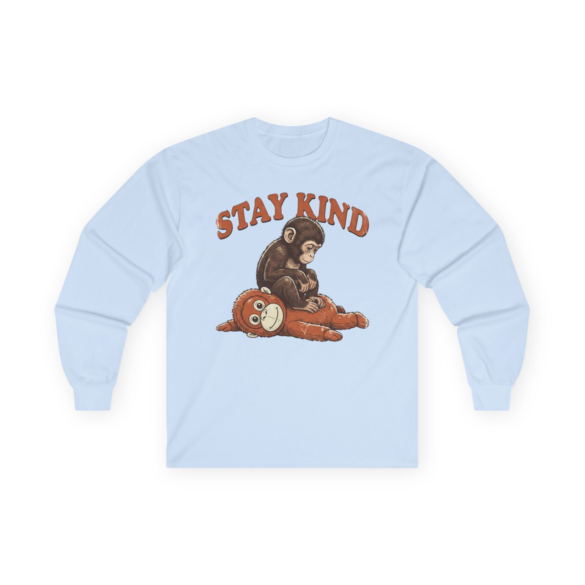 Stay Kind Cotton Long Sleeve Tee