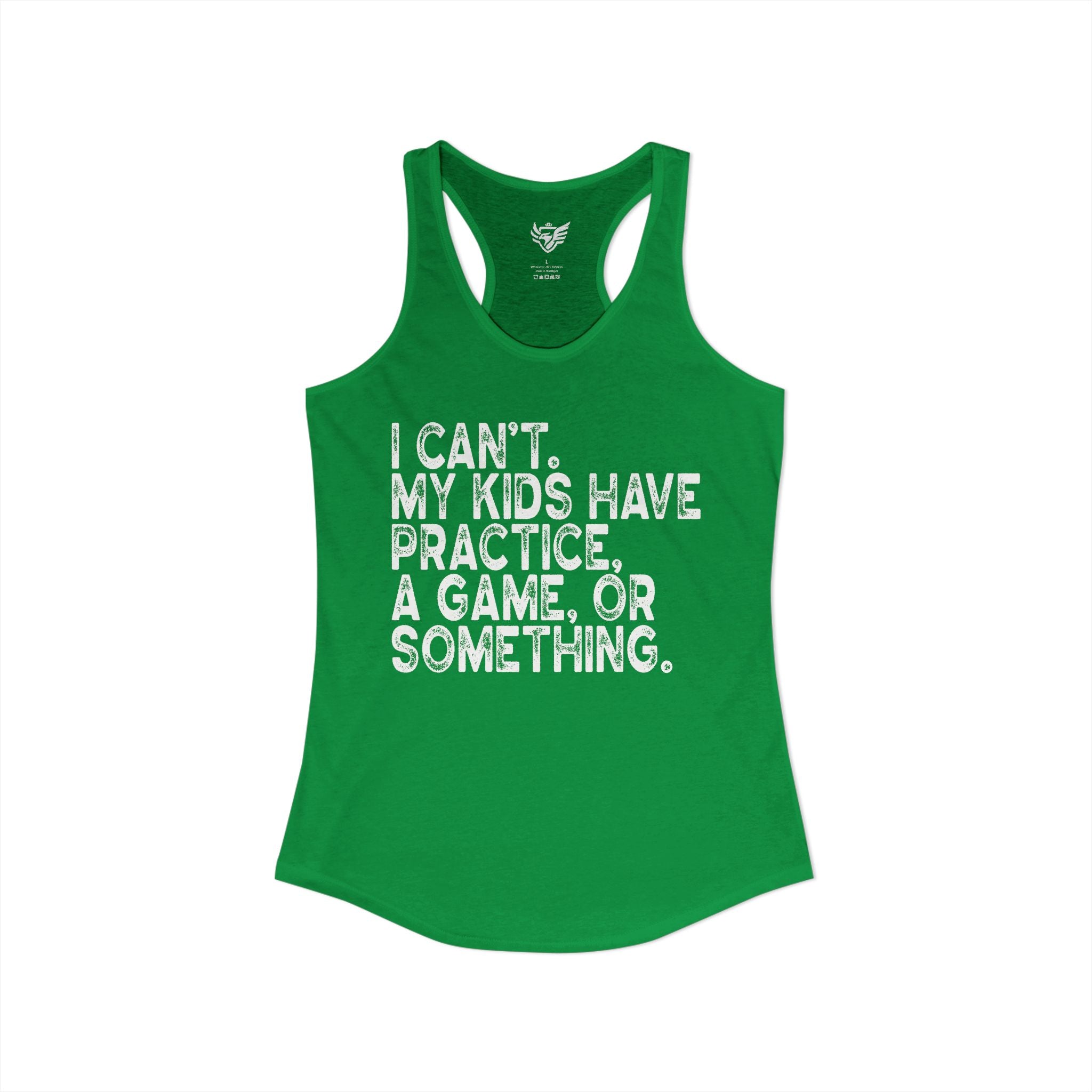 Busy Parents Ideal Racerback Tank