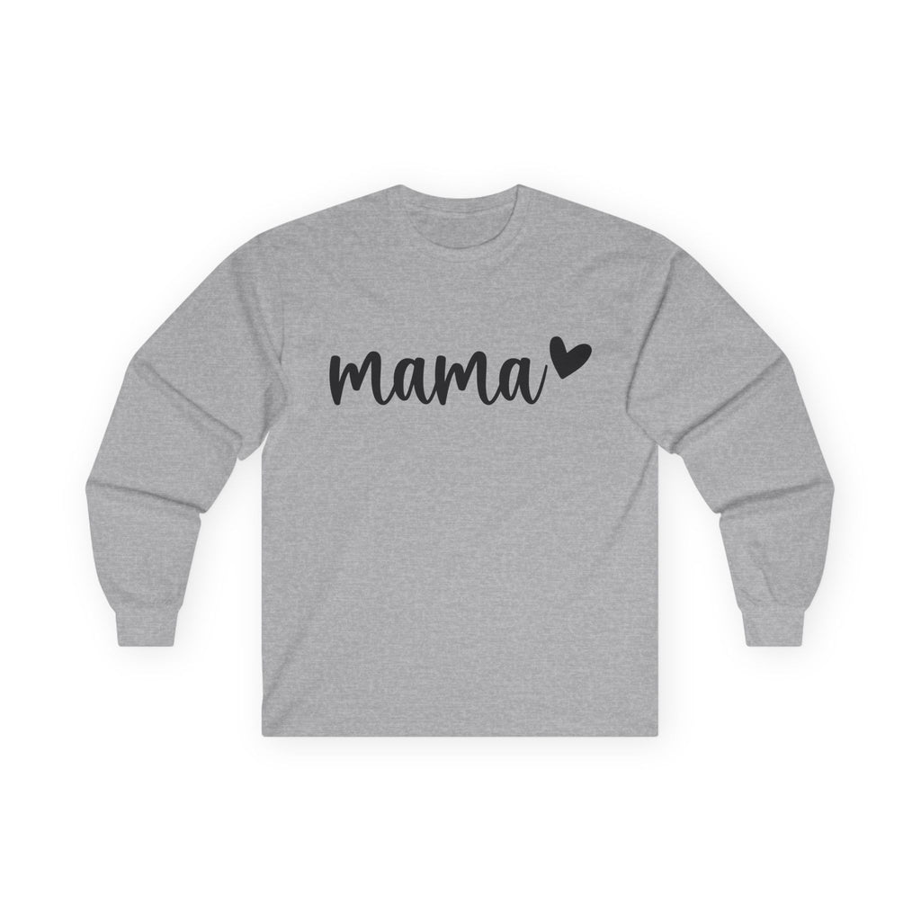 Mama Cotton Long Sleeve Tee