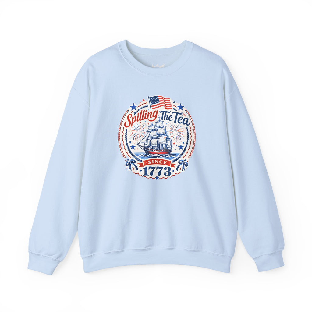 Spilling The Tea Heavy Blend™ Crewneck Sweatshirt