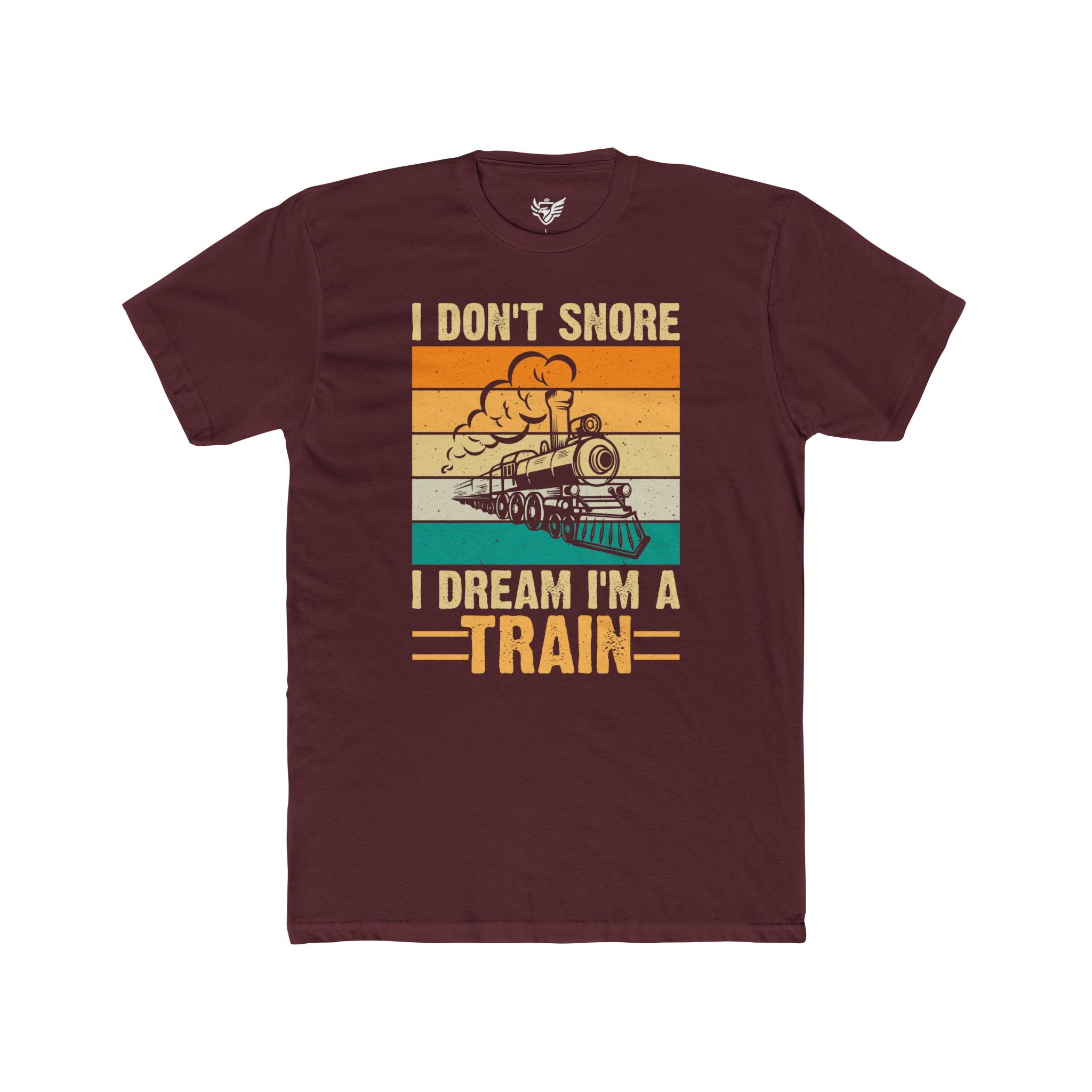 I Don't Snore Cotton Crew Tee