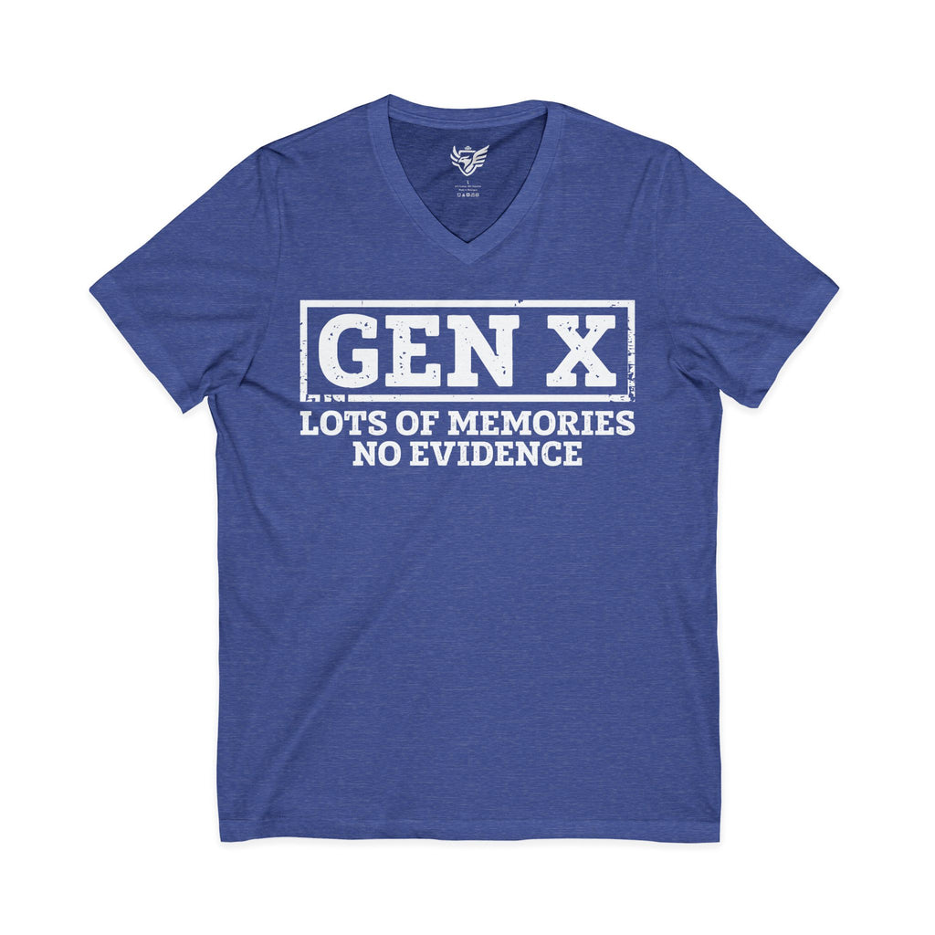 Gen X Jersey Short Sleeve V-Neck Tee
