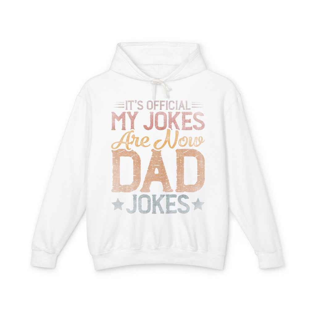 Dad Jokes Lightweight Hooded Sweatshirt