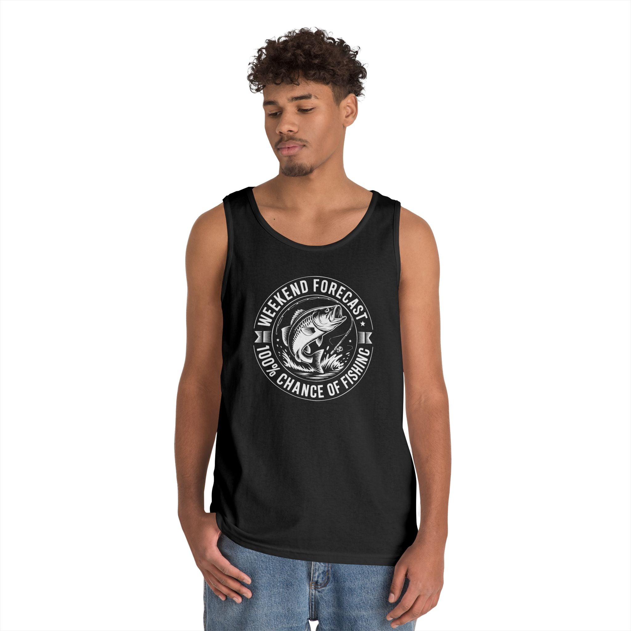 Weekend Forecast Heavy Cotton Tank Top
