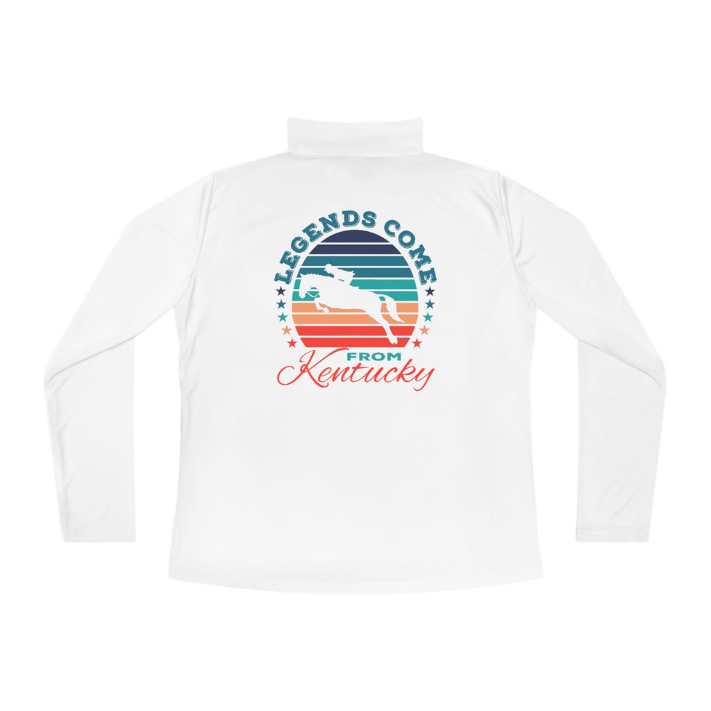 Ladies Legends 5 Star Quarter-Zip Pullover