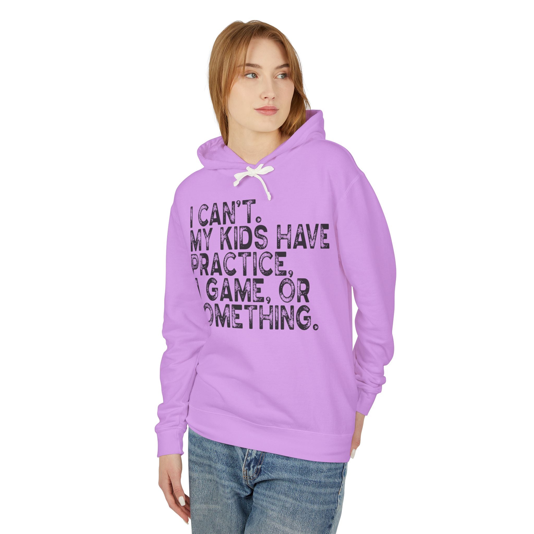 Busy Parents Lightweight Hooded Sweatshirt