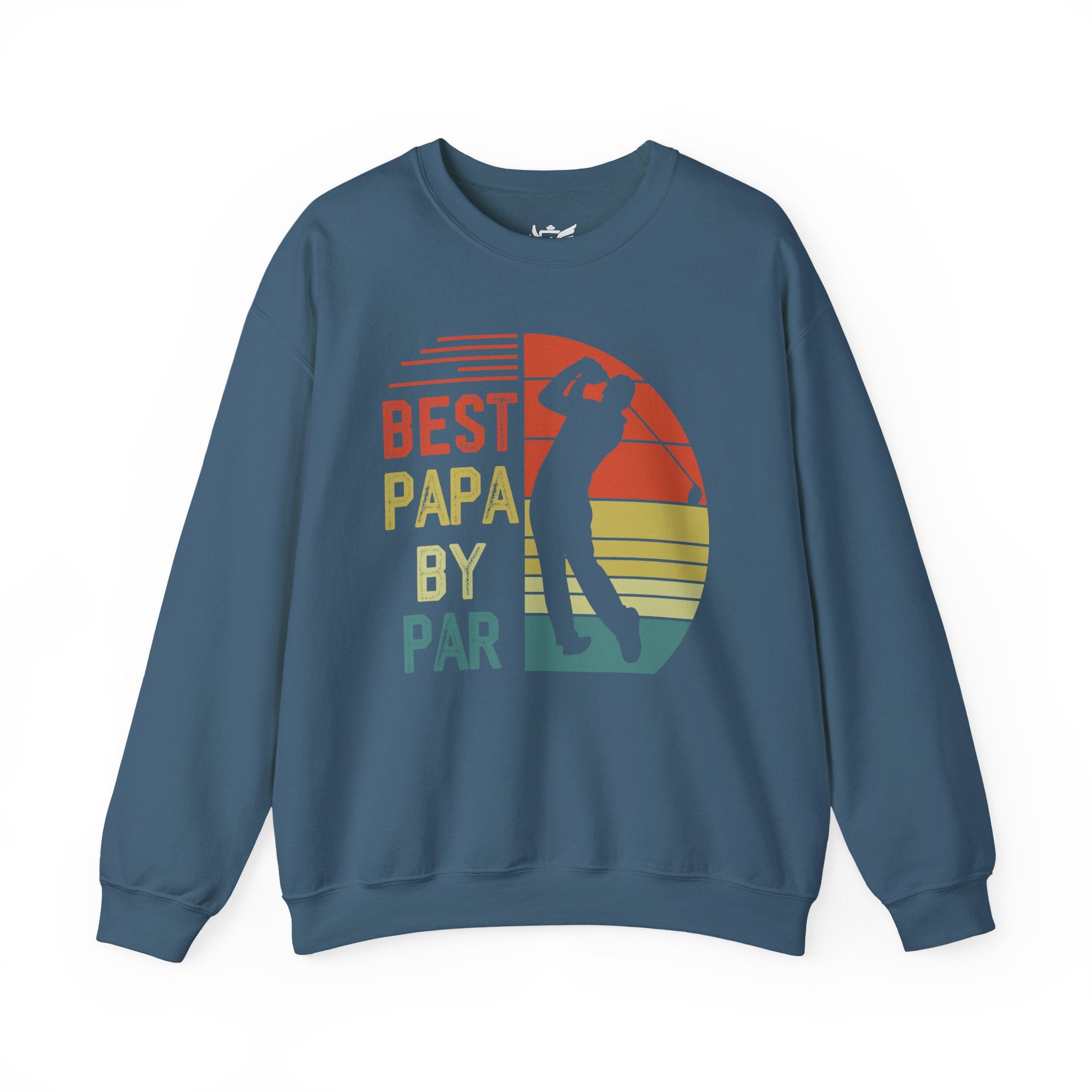 Best Papa By Par Heavy Blend™ Crewneck Sweatshirt
