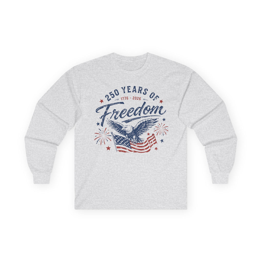 250 Years of Freedom Cotton Long Sleeve Tee