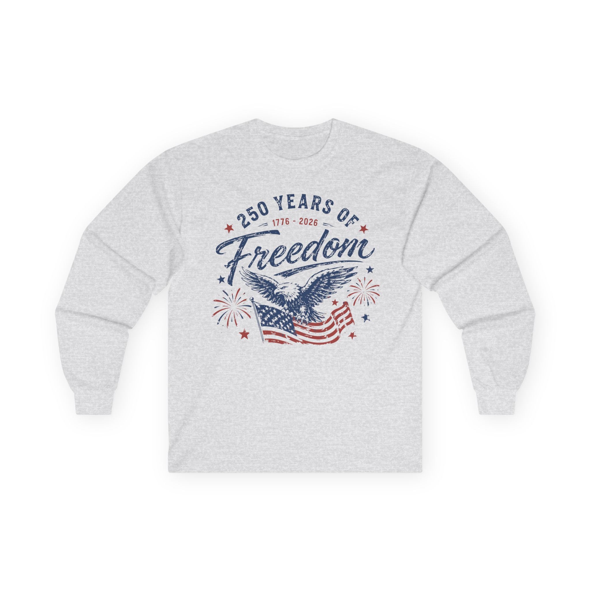 250 Years of Freedom Cotton Long Sleeve Tee