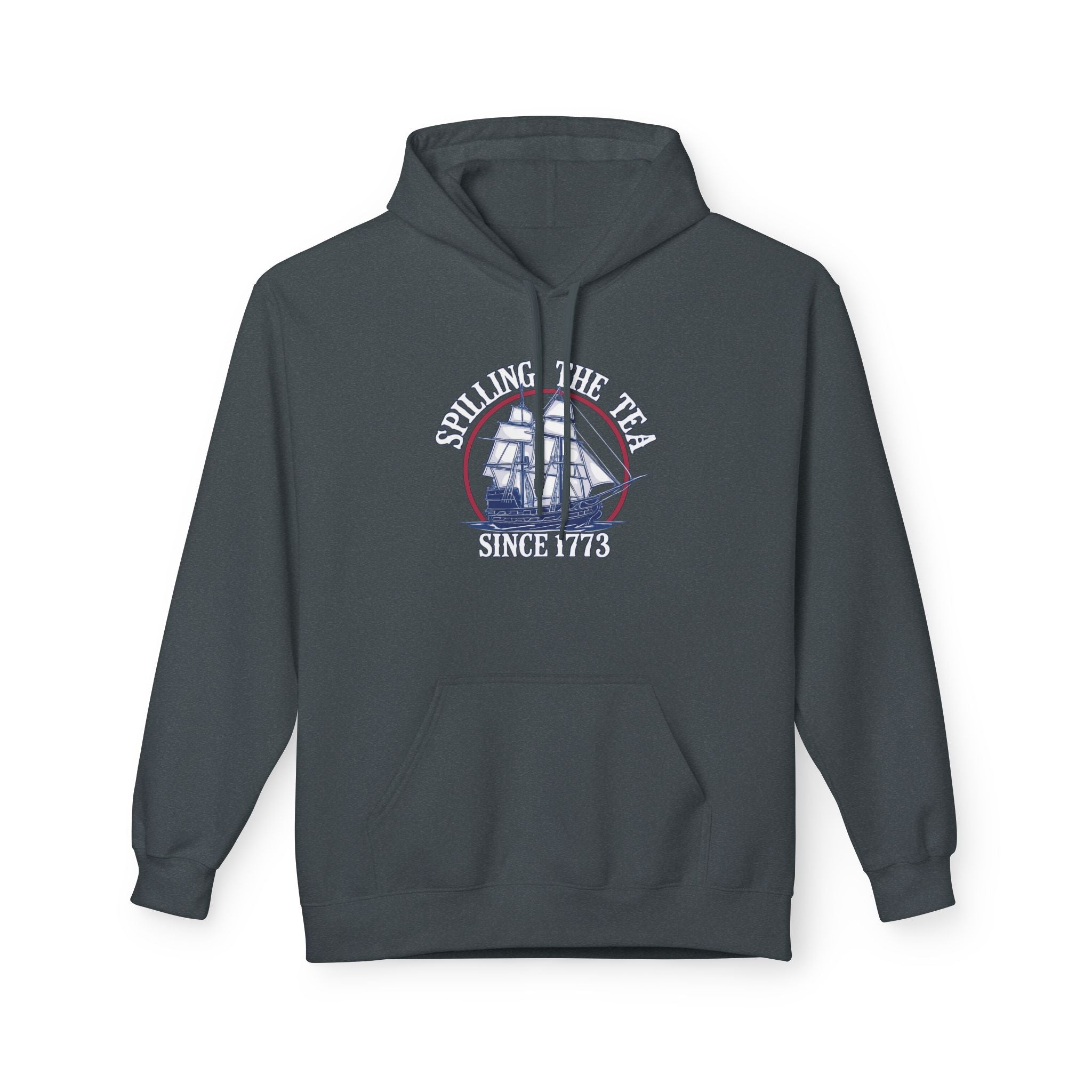 Spilling The Tea Midweight Softstyle Fleece Hoodie