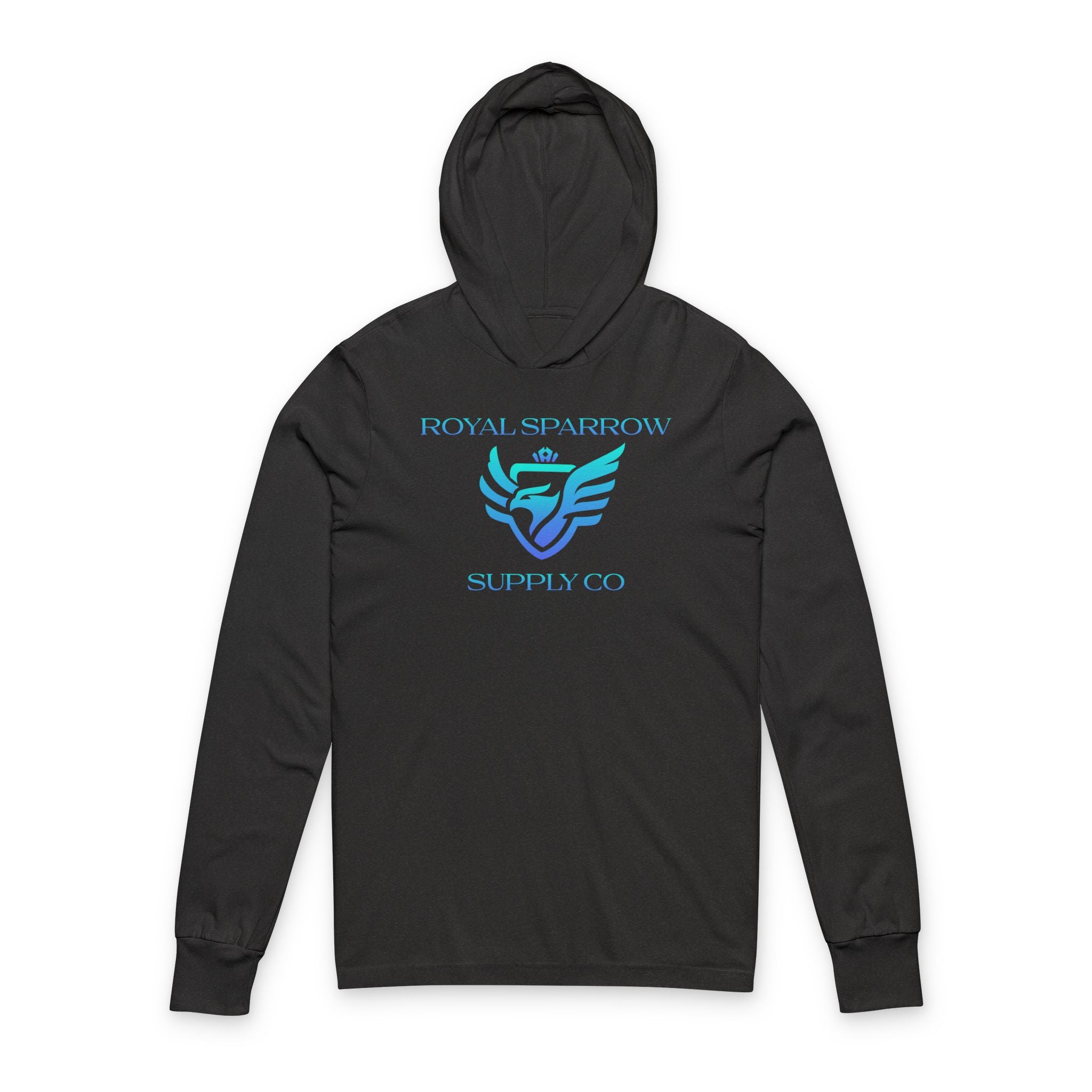 Royal Sparrow Hooded Long Sleeve Tee