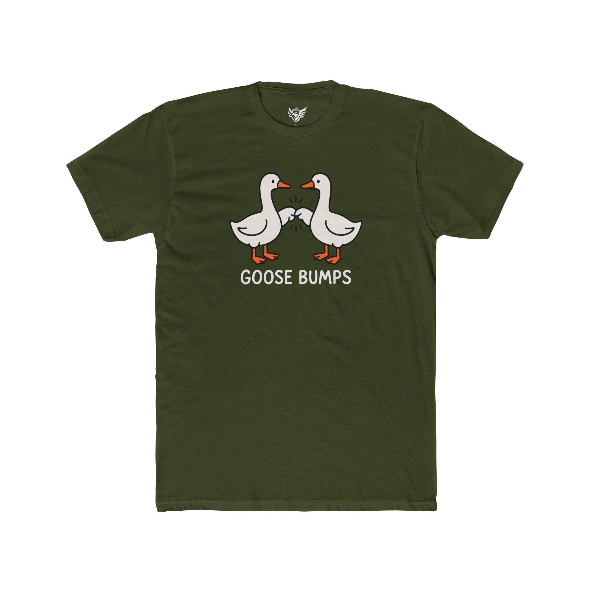 Goose Bumps Cotton Crew Tee
