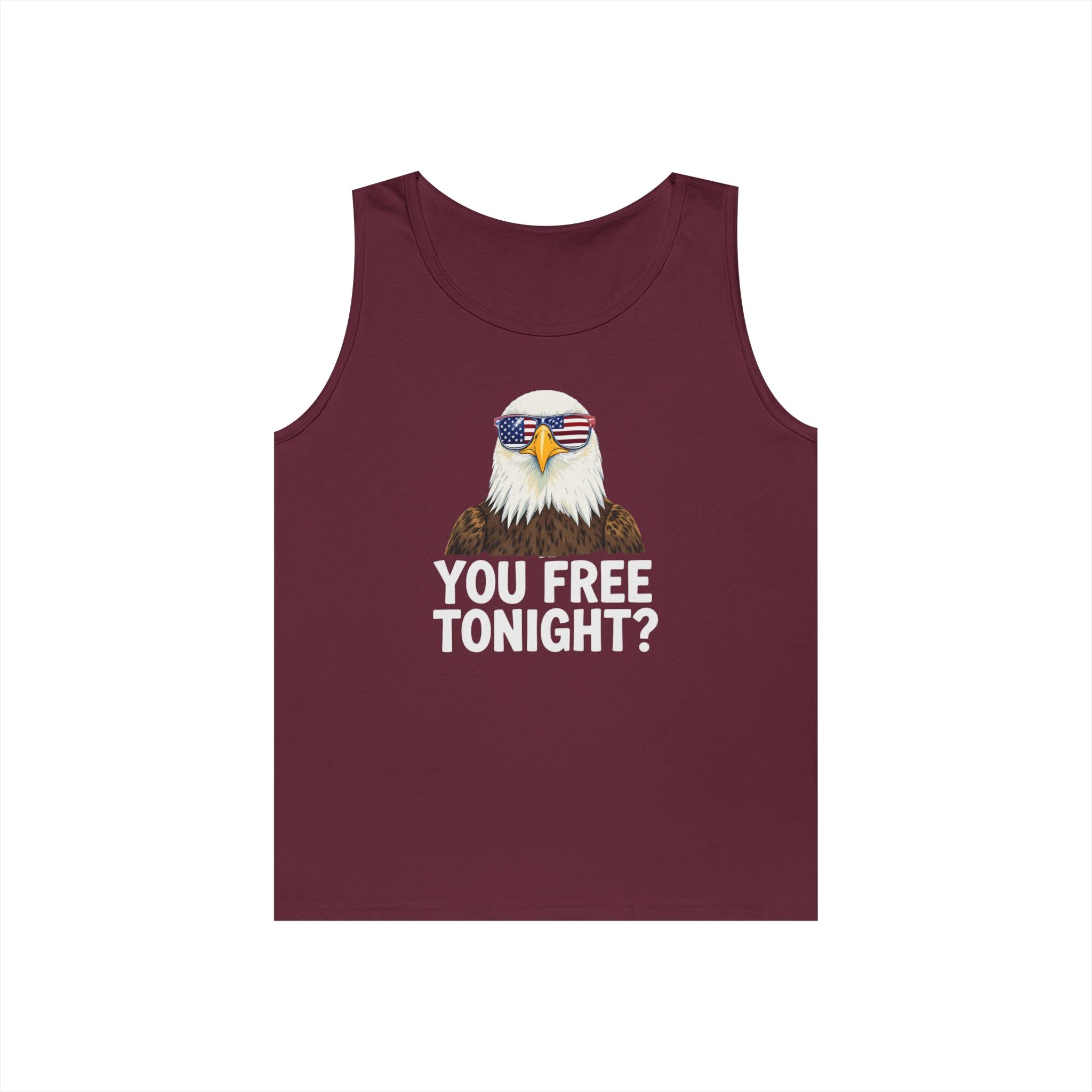 You Free Tonight? Heavy Cotton Tank Top