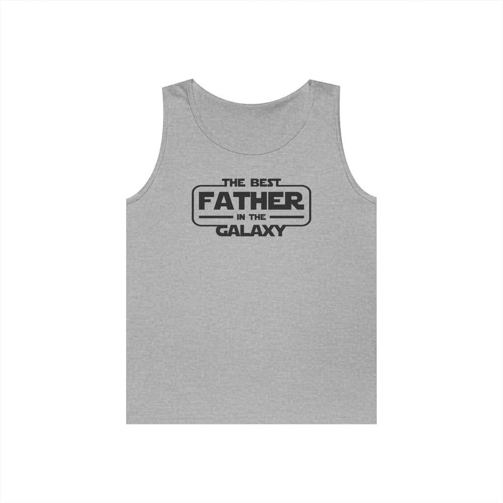 The Best Father In The Galaxy Heavy Cotton Tank Top