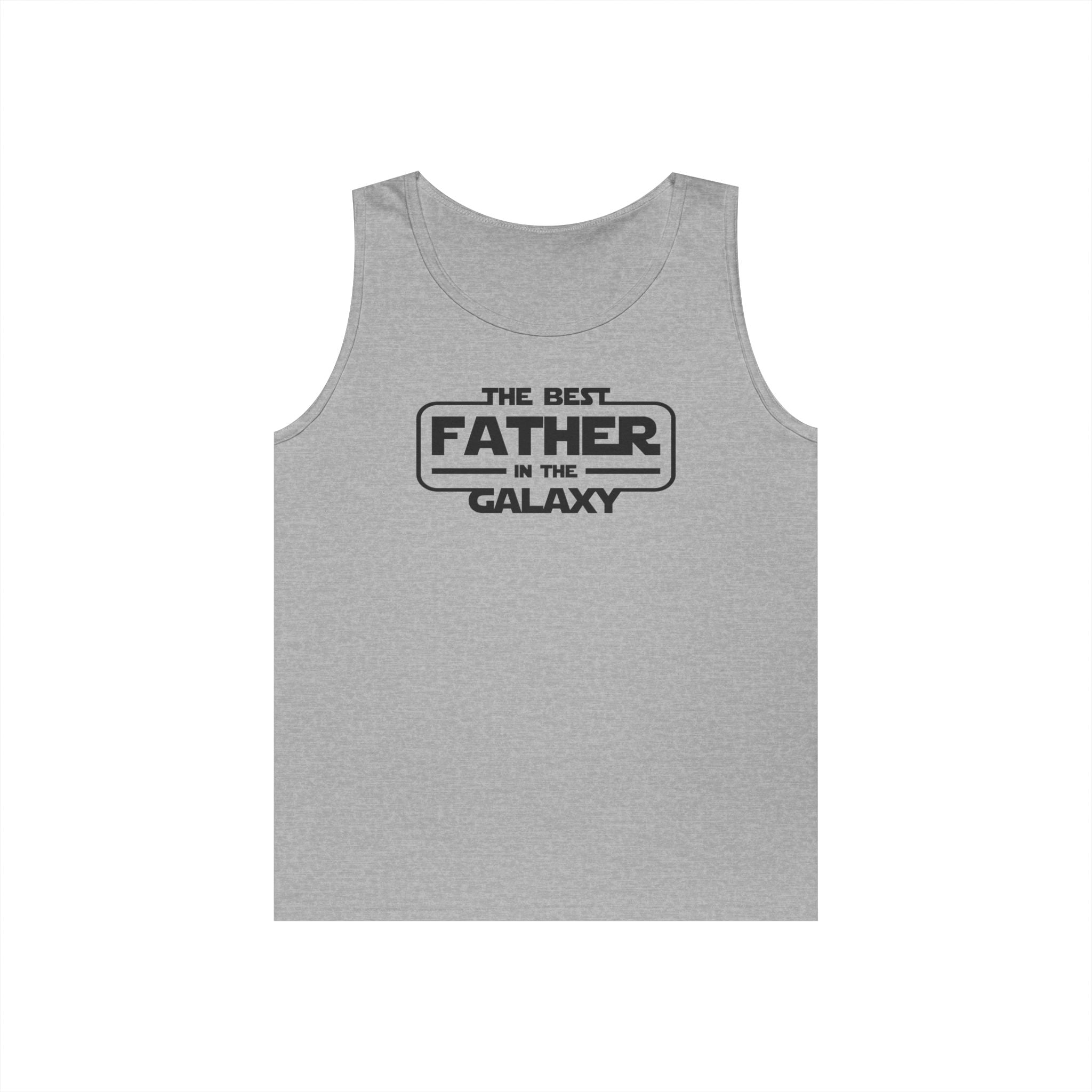The Best Father In The Galaxy Heavy Cotton Tank Top