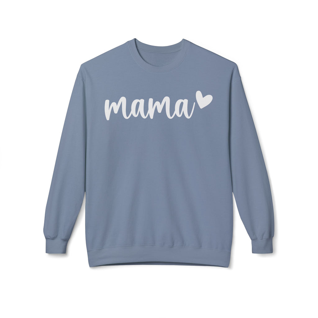 Mama Midweight Softstyle Fleece Crewneck Sweatshirt