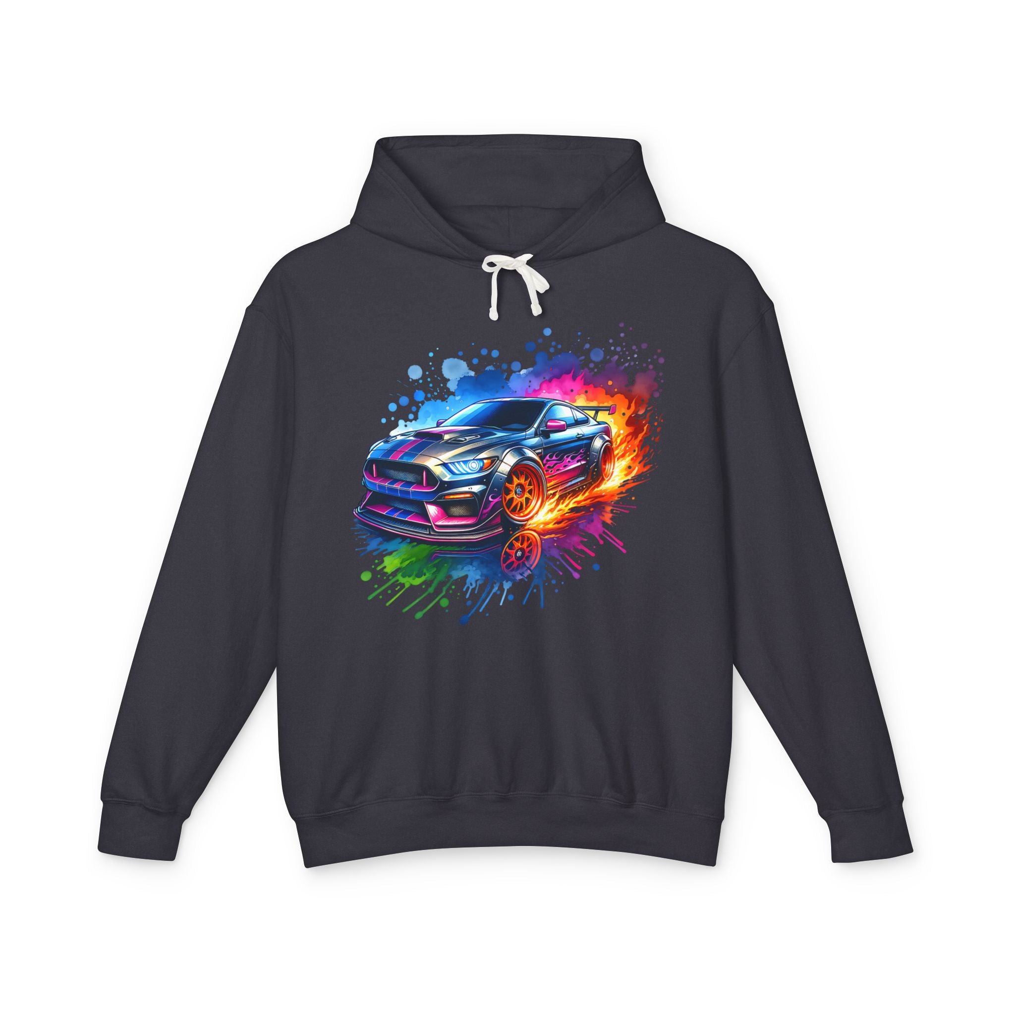 Colorblast Vroom Lightweight Hooded Sweatshirt