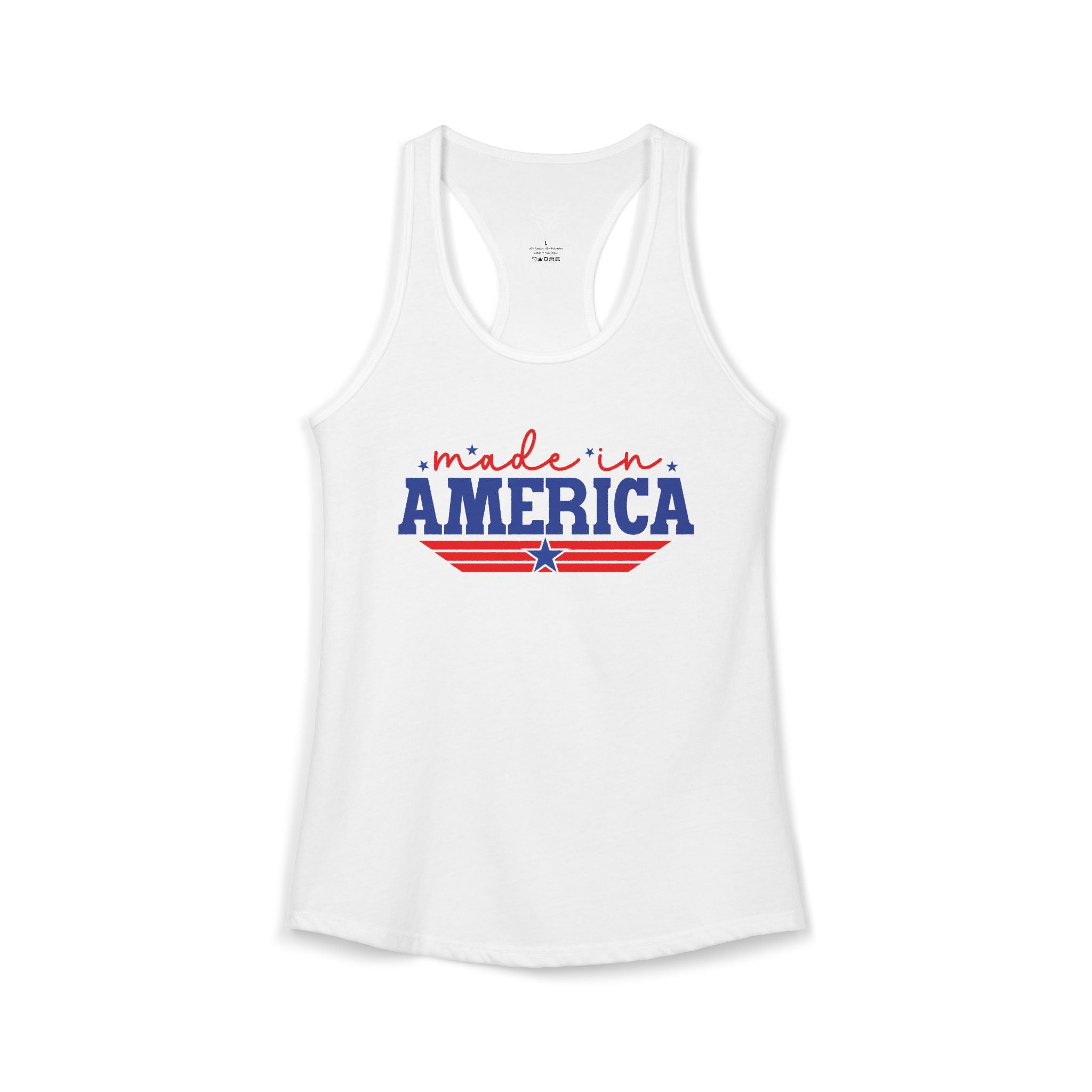 Made In America Ideal Racerback Tank