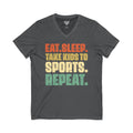 Parents Jersey Short Sleeve V-Neck Tee