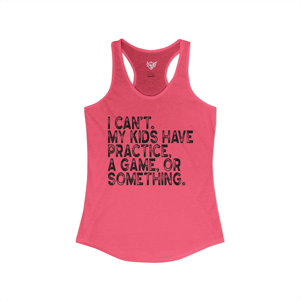 Busy Parents Ideal Racerback Tank
