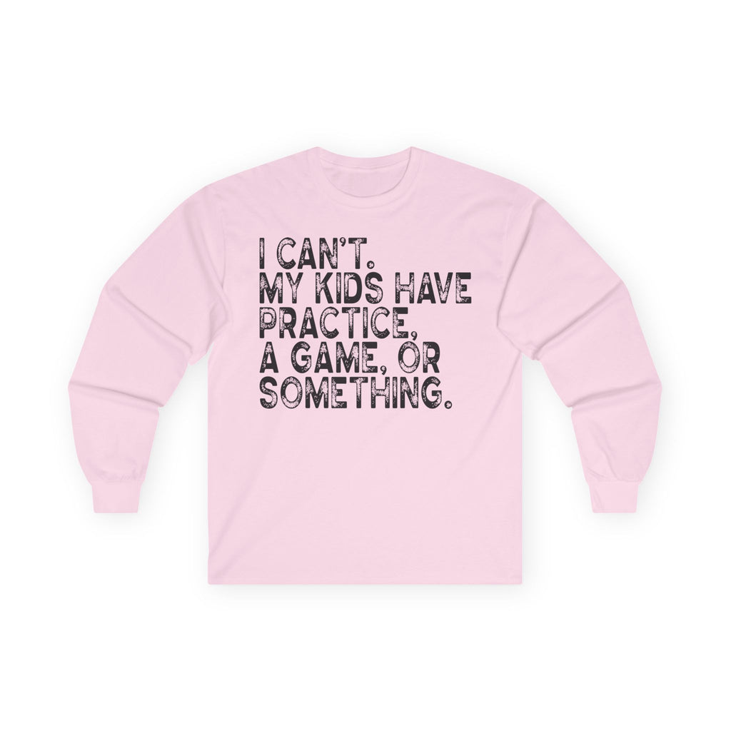 Busy Parents Cotton Long Sleeve Tee