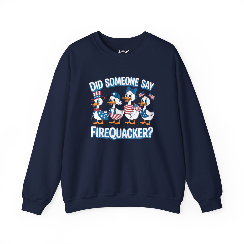 Firequackers Heavy Blend™ Crewneck Sweatshirt