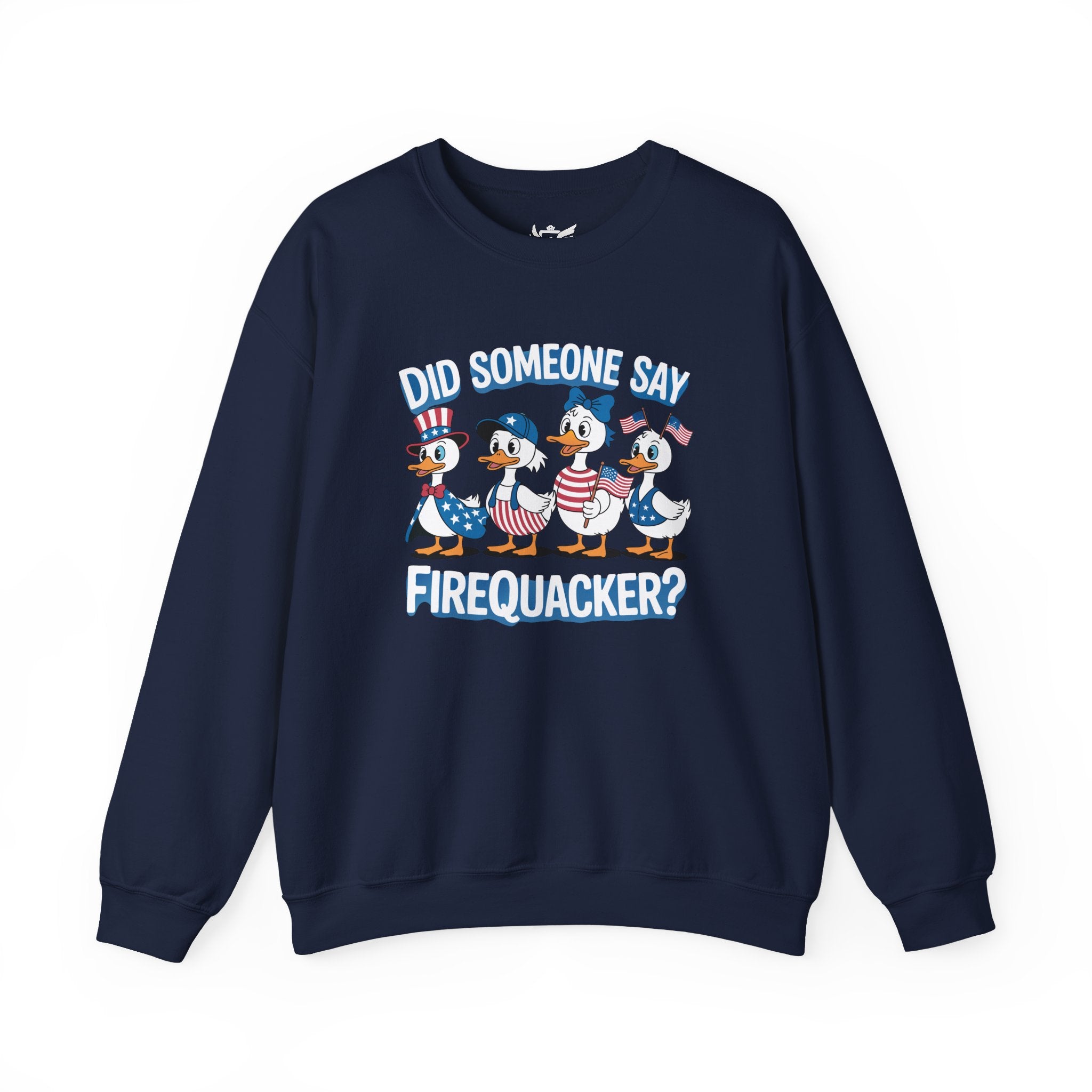 Firequackers Heavy Blend™ Crewneck Sweatshirt