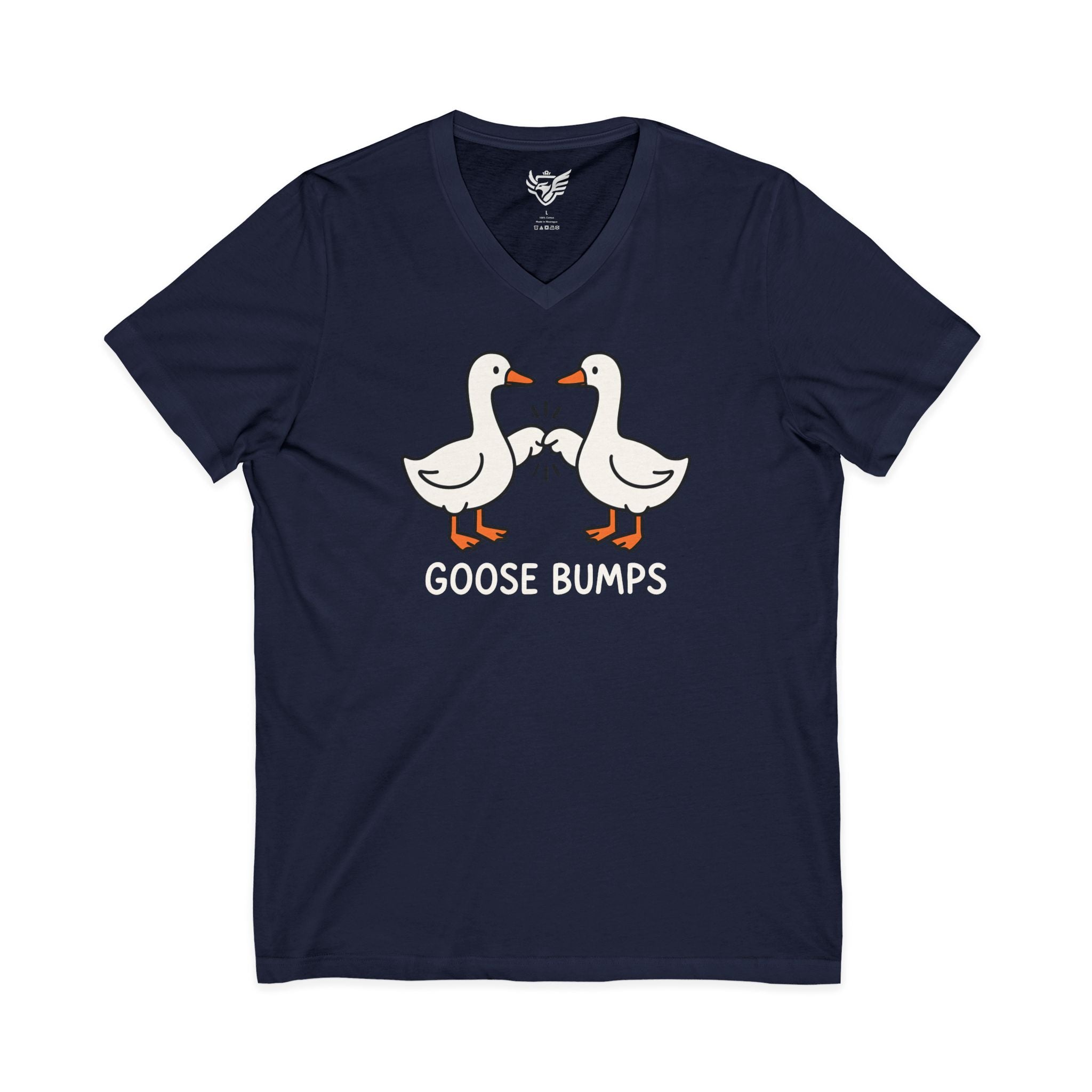 Goose Bumps Jersey Short Sleeve V-Neck Tee