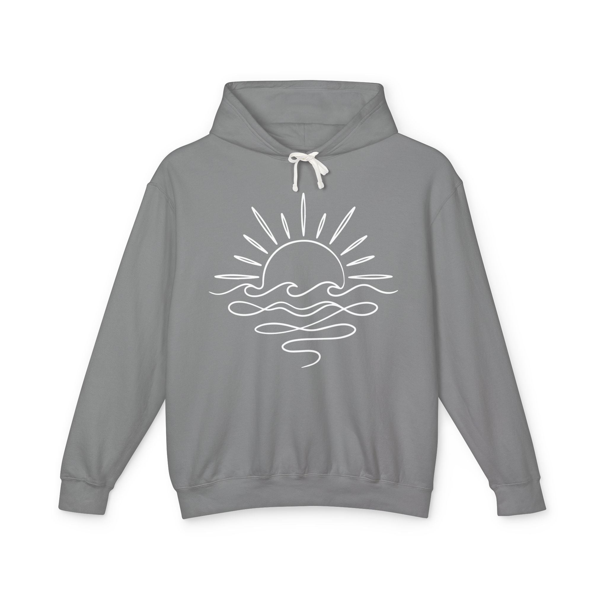 Sunny Sea Lightweight Hooded Sweatshirt