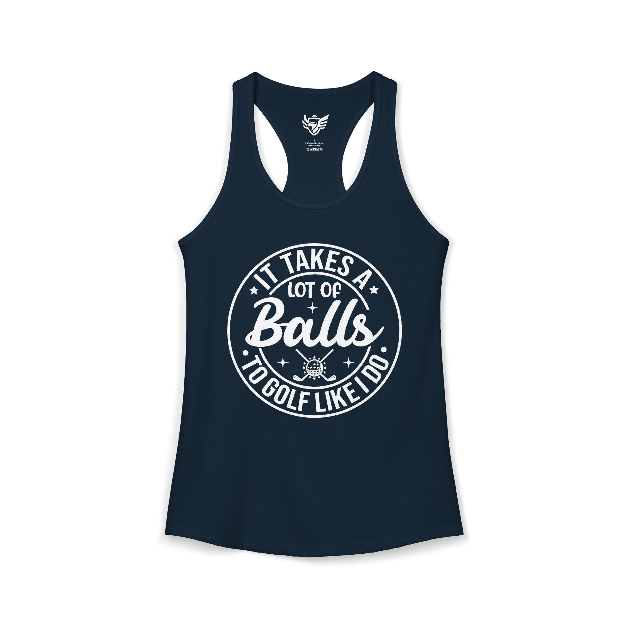 Golf Like I Do Ideal Racerback Tank