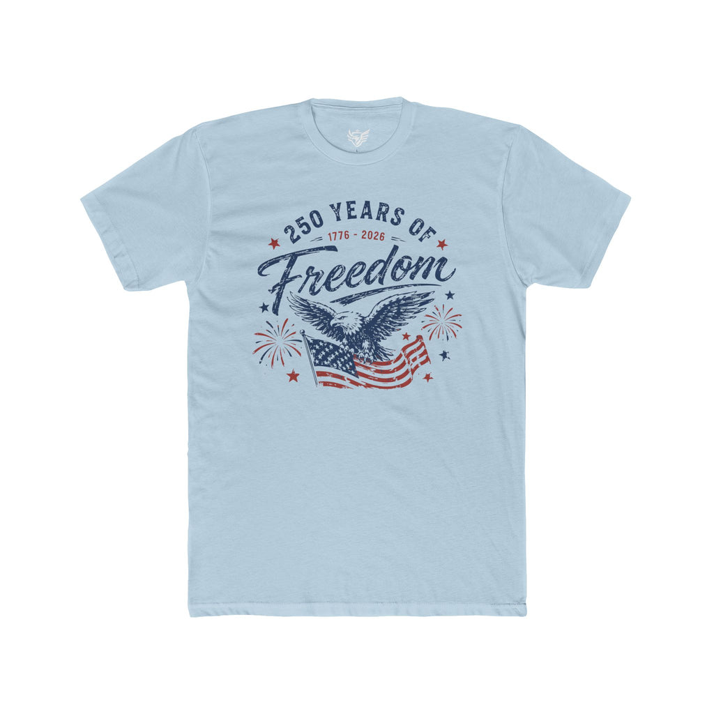 250 Years of Freedom Cotton Crew Tee