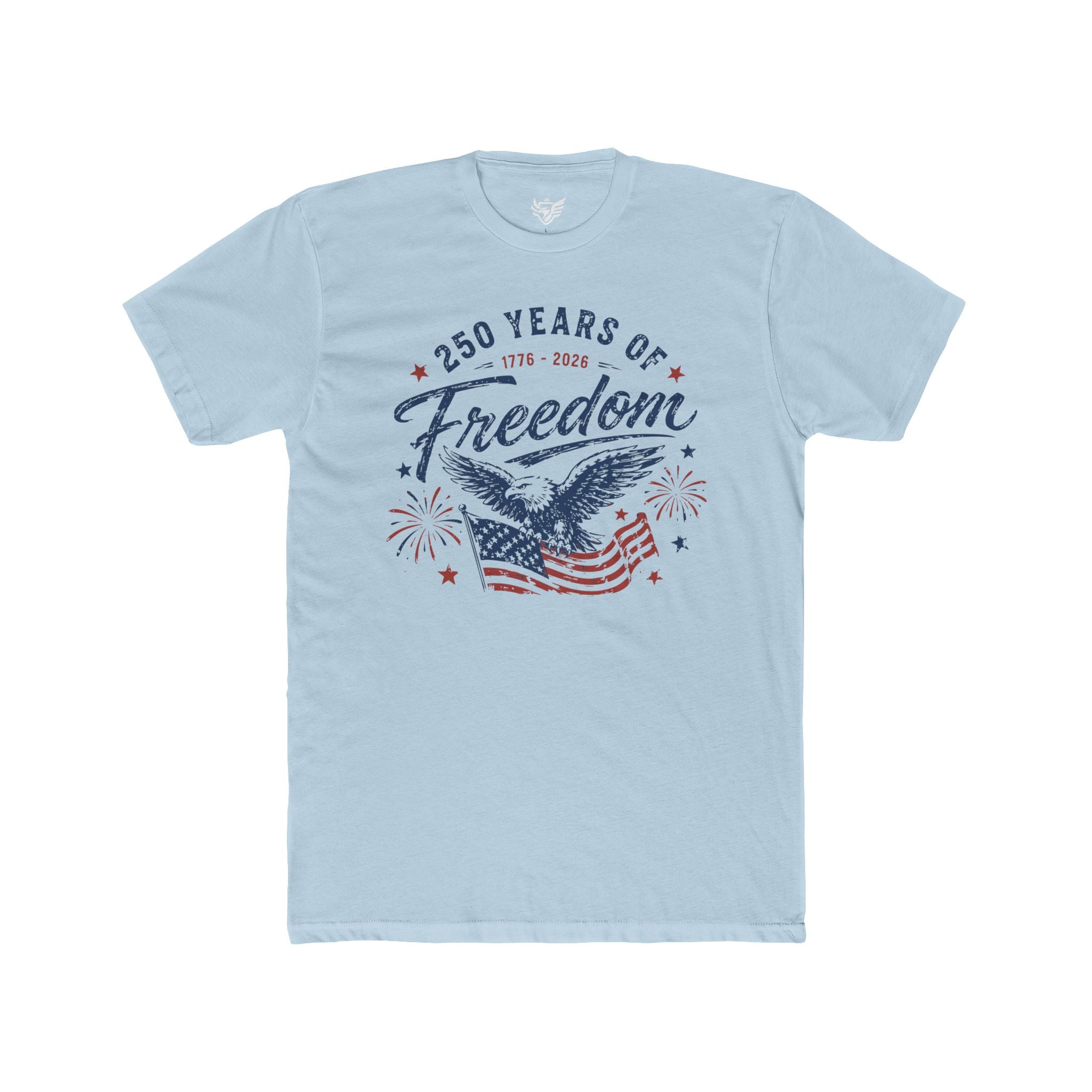 250 Years of Freedom Cotton Crew Tee