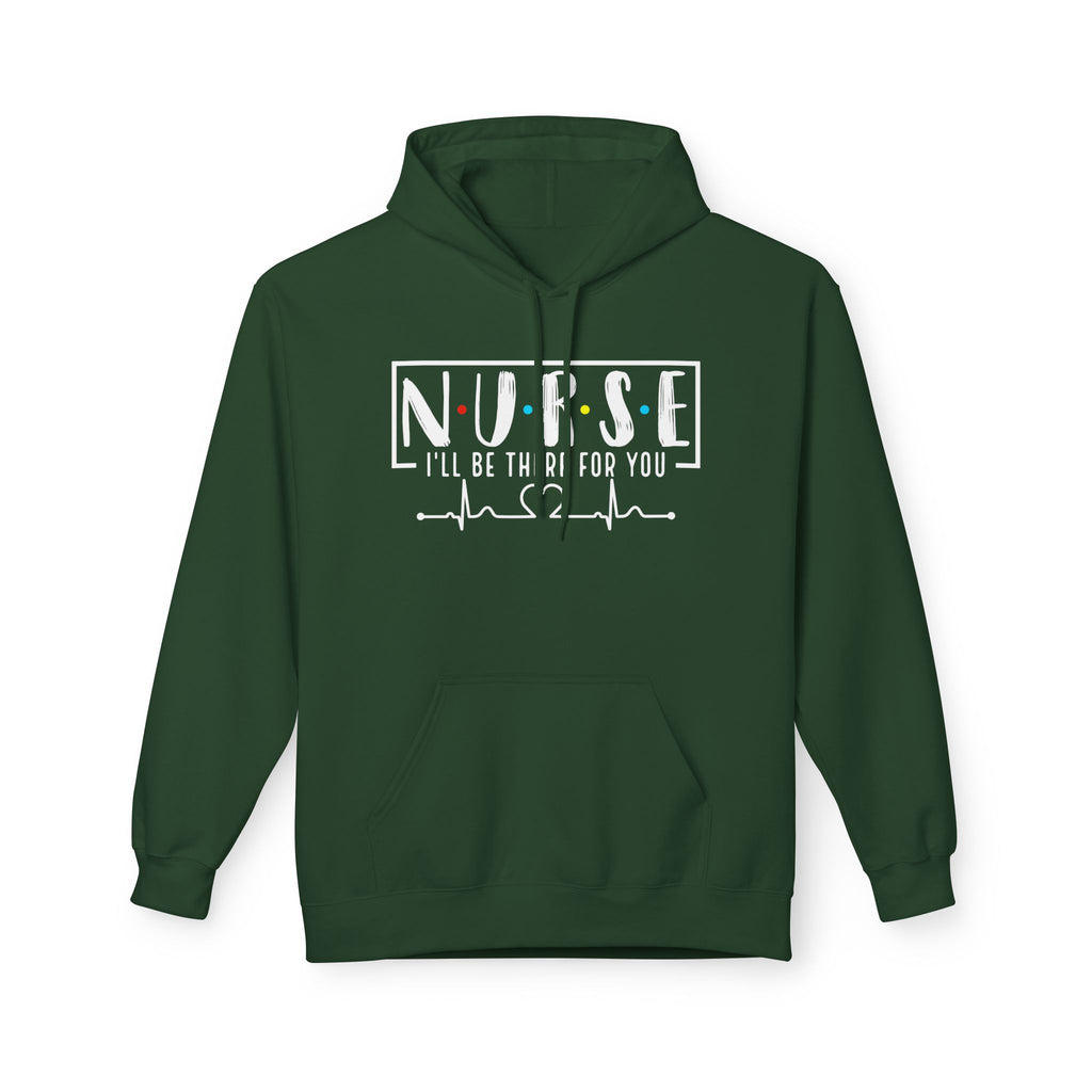 Friend's Theme Nurse Midweight Softstyle Fleece Hoodie